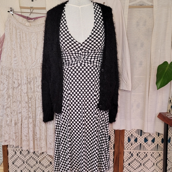 Polka Dot Halter Dress - Picture 4 of 5